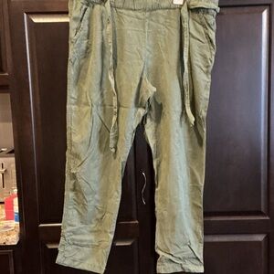Sanctuary Olive Green Joggers
